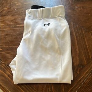 Under Armour White Softball Pants